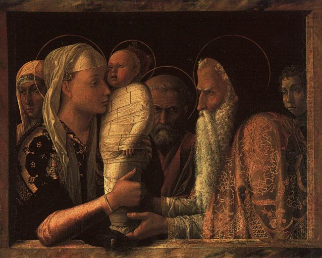 Andrea Mantegna Presentation at the Temple china oil painting image